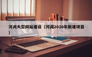 大丰河间大型网站建设（河间2020年新建项目）