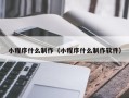 大丰小程序什么制作（小程序什么制作软件）