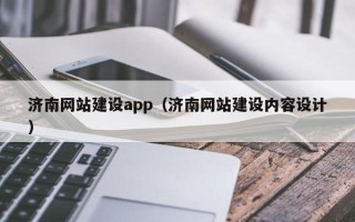 大丰济南网站建设app（济南网站建设内容设计）